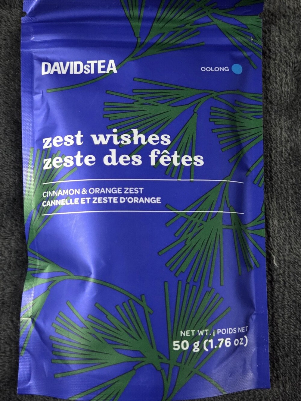 2/$20 New! Sealed! Davidstea ZEST WISHES Loose Leaf Tea 50g Davids Tea